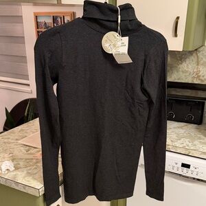 NWT Classic Long Sleeve Tee - Charcoal